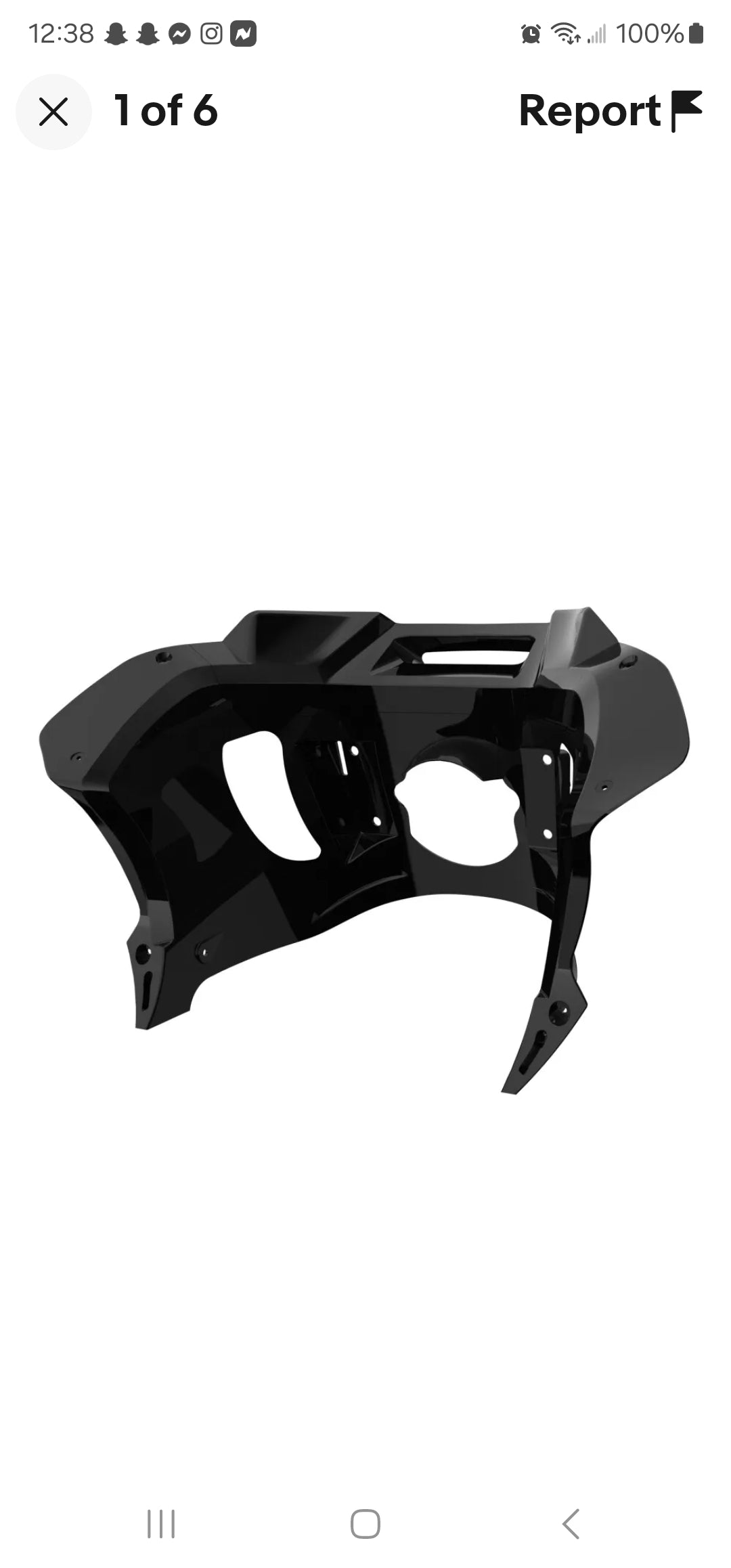 Lowrider ST inner fairing