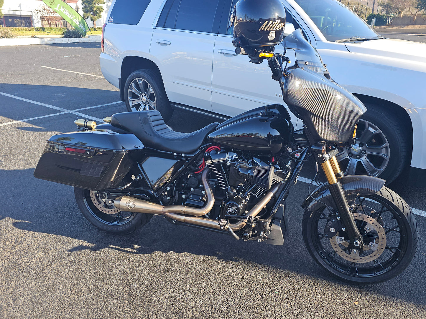 Bagger FXR style side covers.