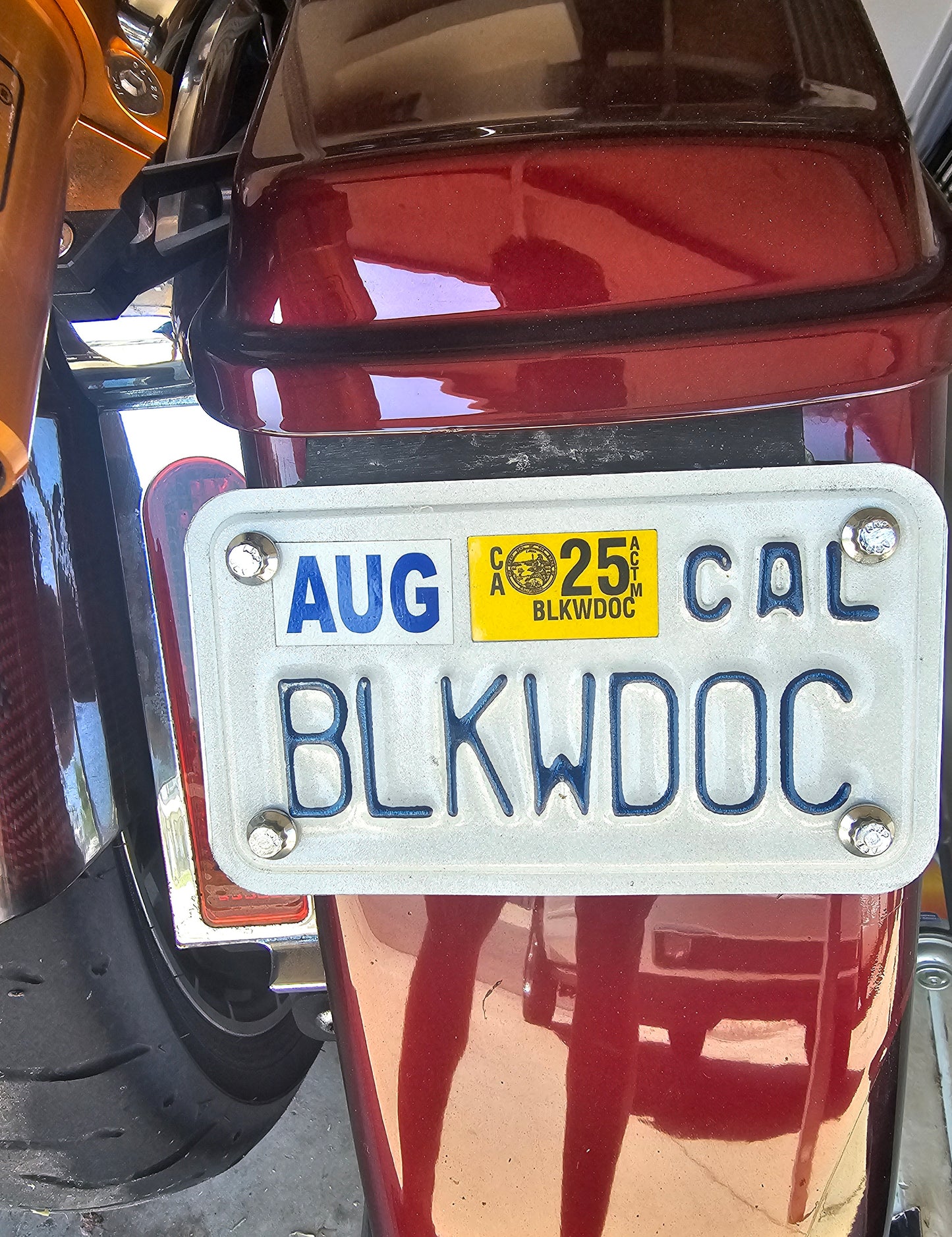 License plate holder