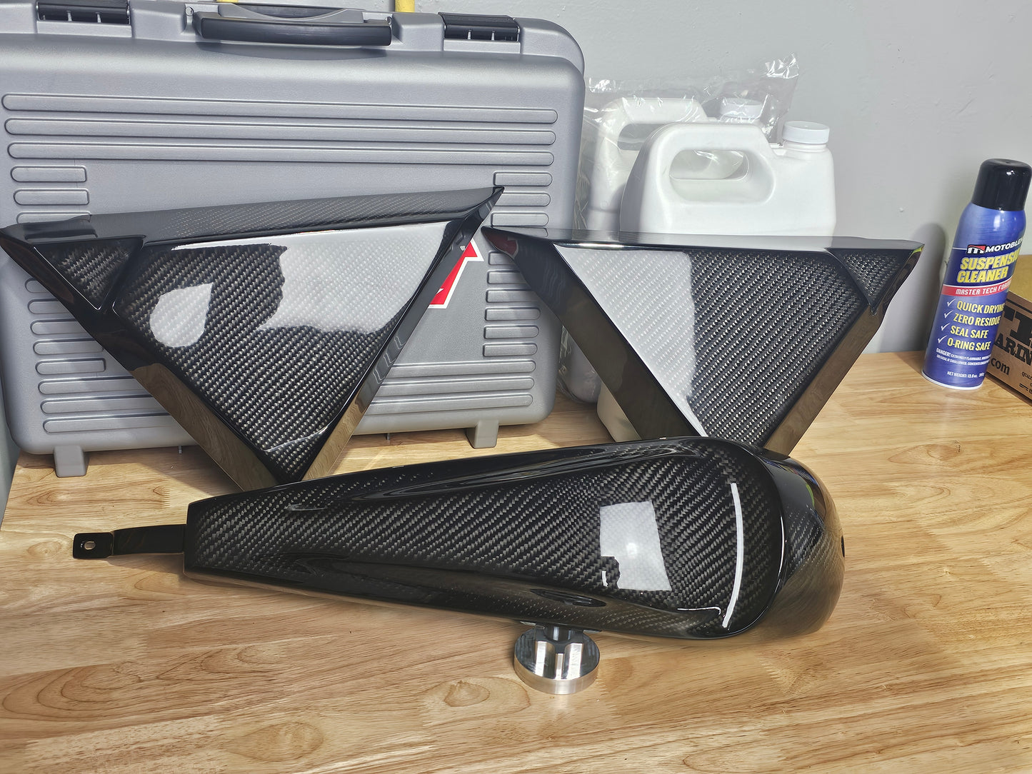 Bagger FXR style side covers.