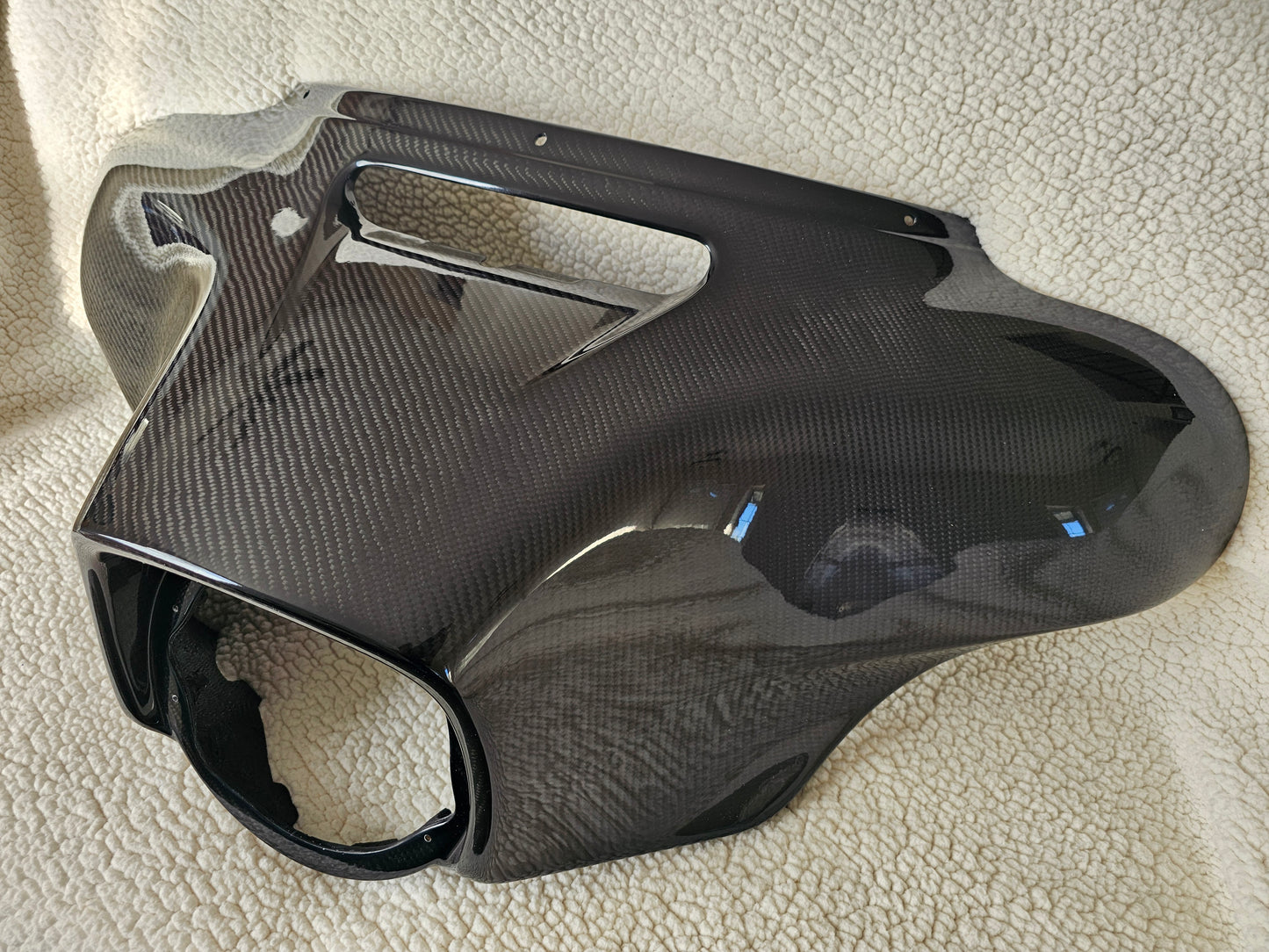 Street glide front fairing