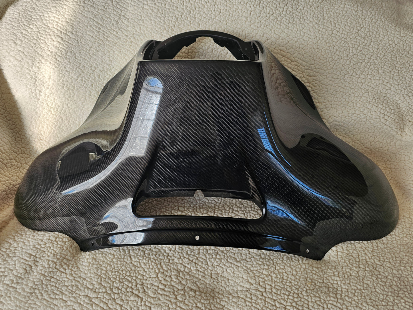 Street glide front fairing