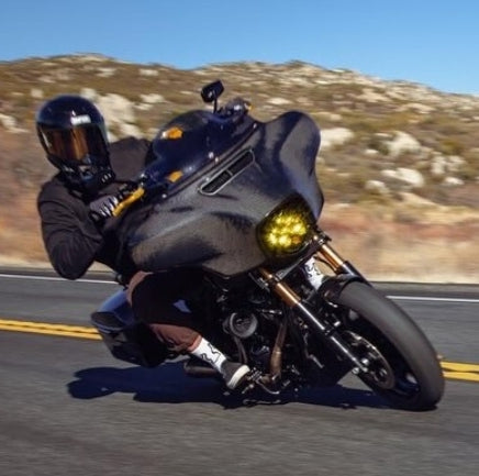 Street glide front fairing
