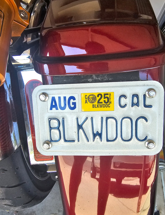 License plate holder