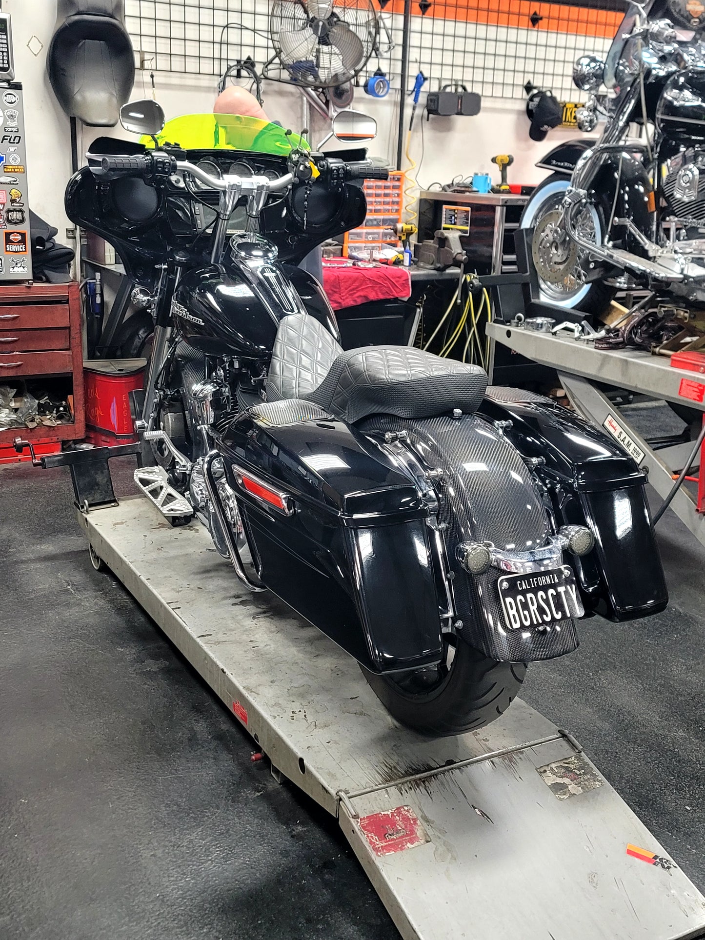 Bagger Rear CVO style fender