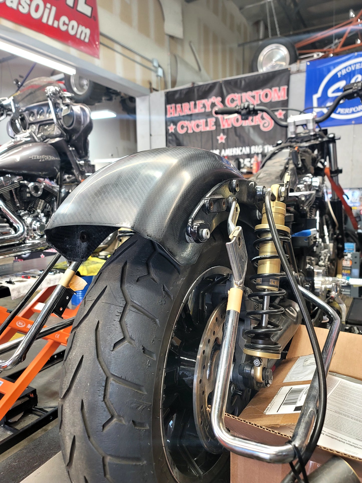 Bagger Race rear fender